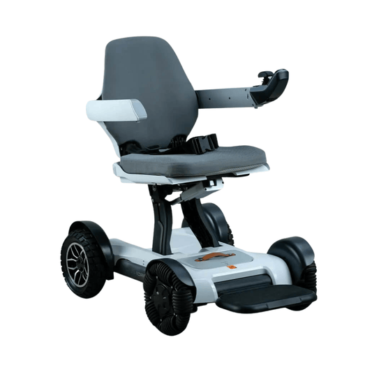 Cadeira de Rodas Motorizada Dobrável Spacemed Dellamed | Portátil e Leve | Design Compacto