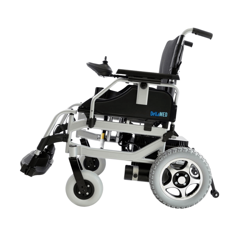 Cadeira de Rodas Motorizada D1000 Dellamed | Conforto e Mobilidade Urbana | Design Robusto