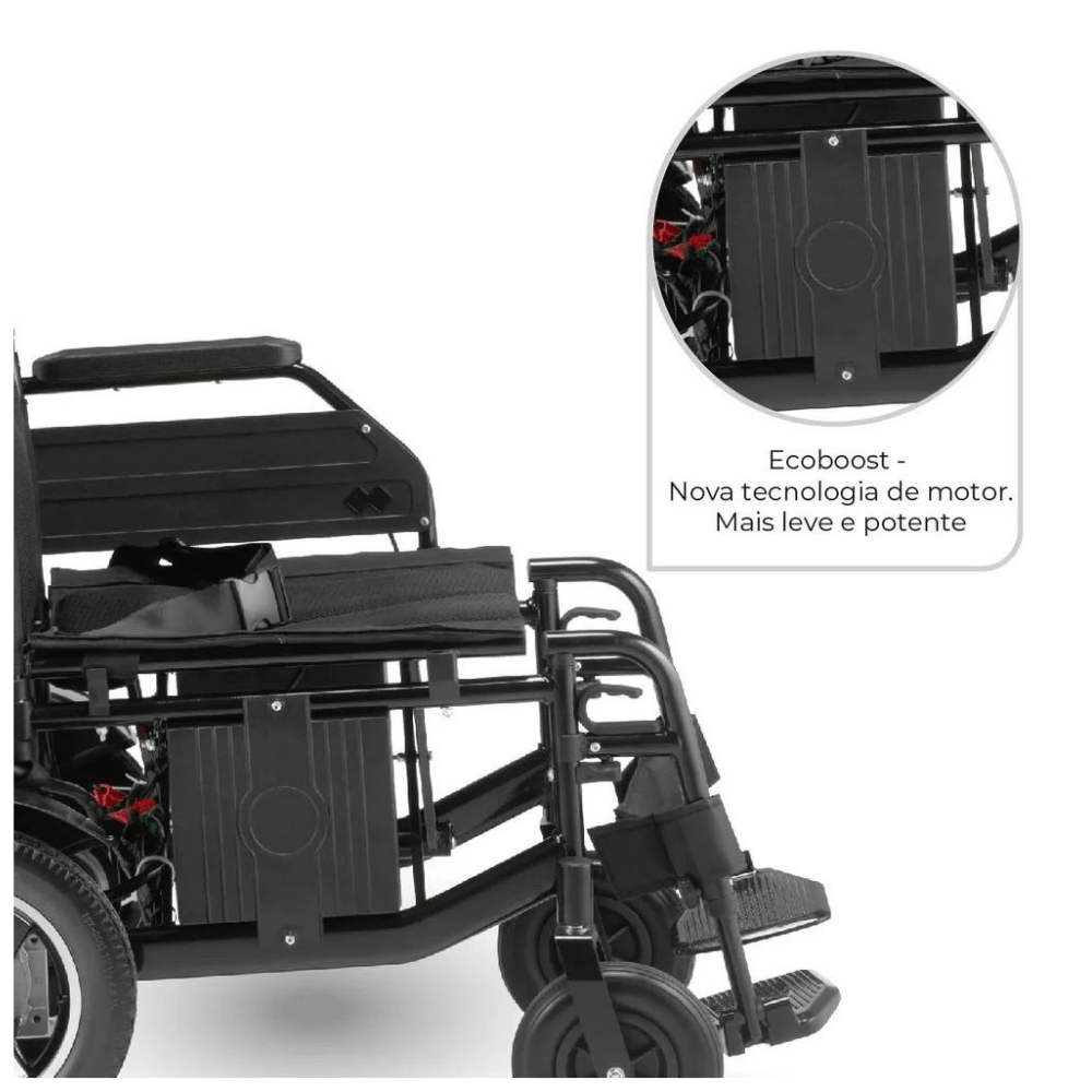 Cadeira de Rodas Motorizada D800 Dellamed | Conforto Premium e Autonomia | Mobilidade Urbana Ágil